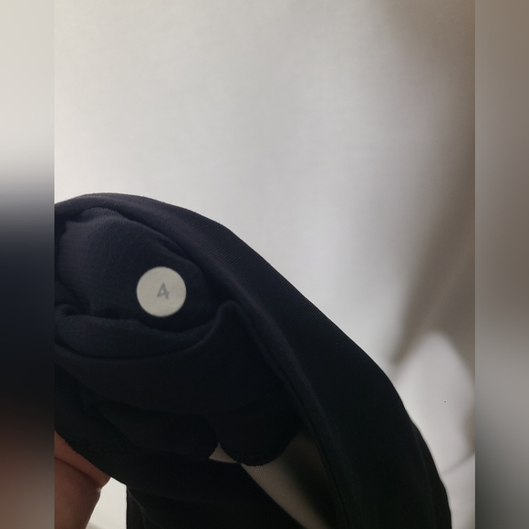 Lululemon Run: Inspire Crop II Block-It Pocket Heathered Net Pop black - Picture 12 of 12